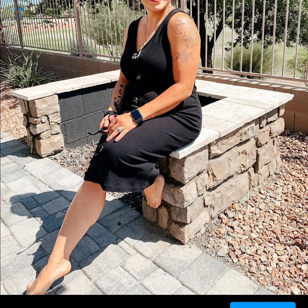 Classic black dress